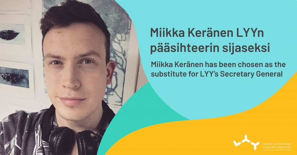 Miikka Keränen pääsihteerin sijaiseksi