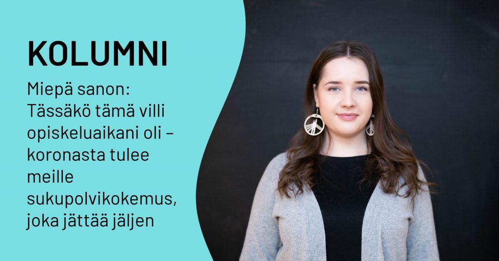 Kolumni: opiskelijaelämä korona-aikana