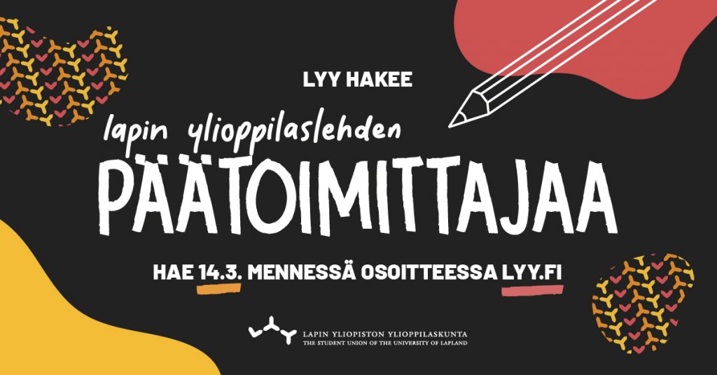 LYY hakee ylioppilaslehden päätoimittajaa