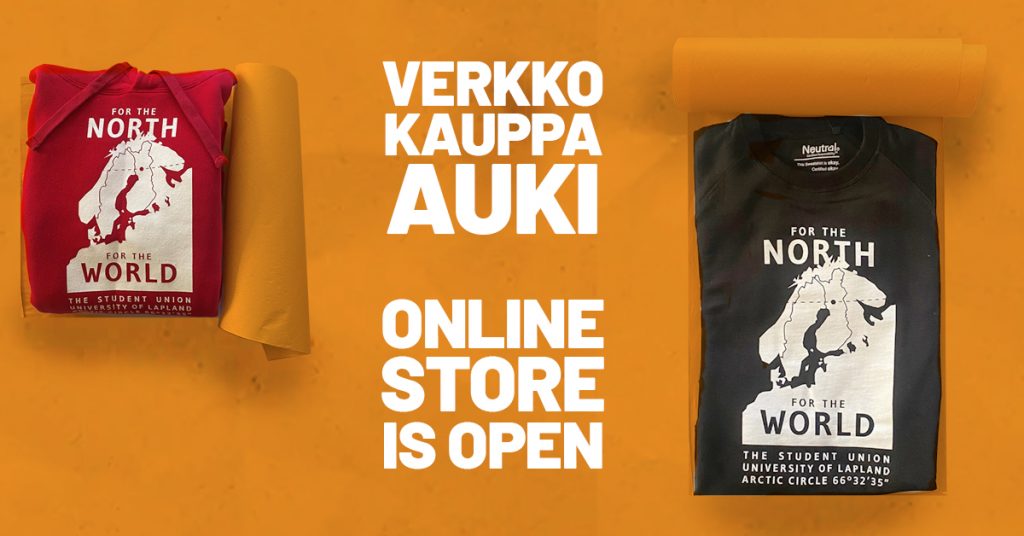 Verkkokauppa on auki