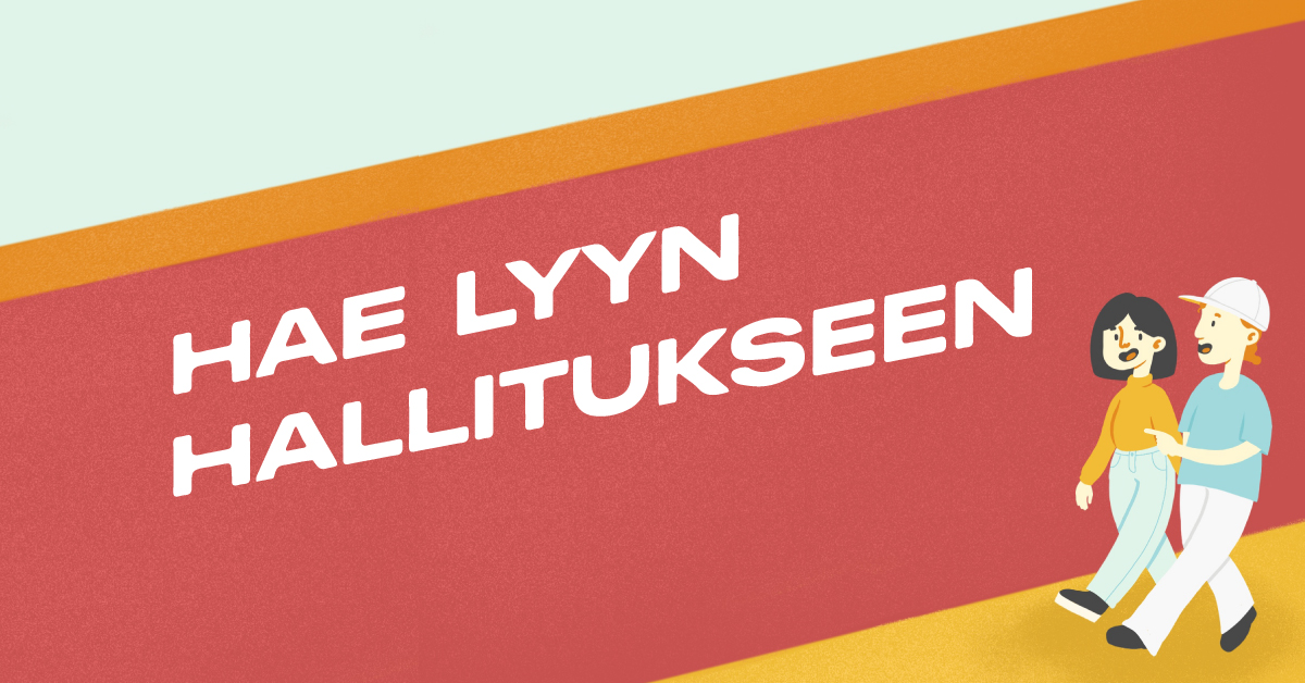 Hae LYYn hallitukseen